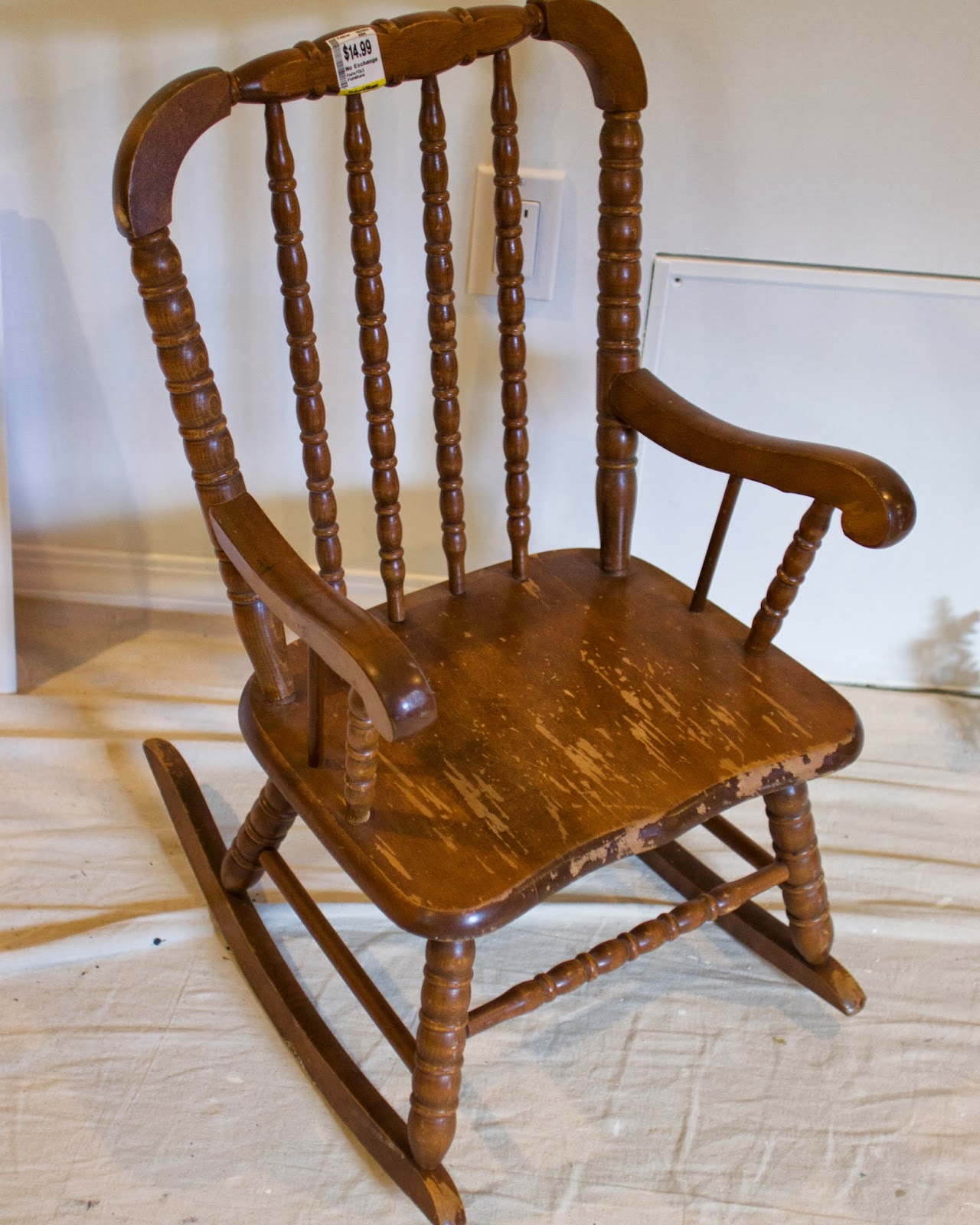 sweet tree furniture child s Jenny Lind rocking chair